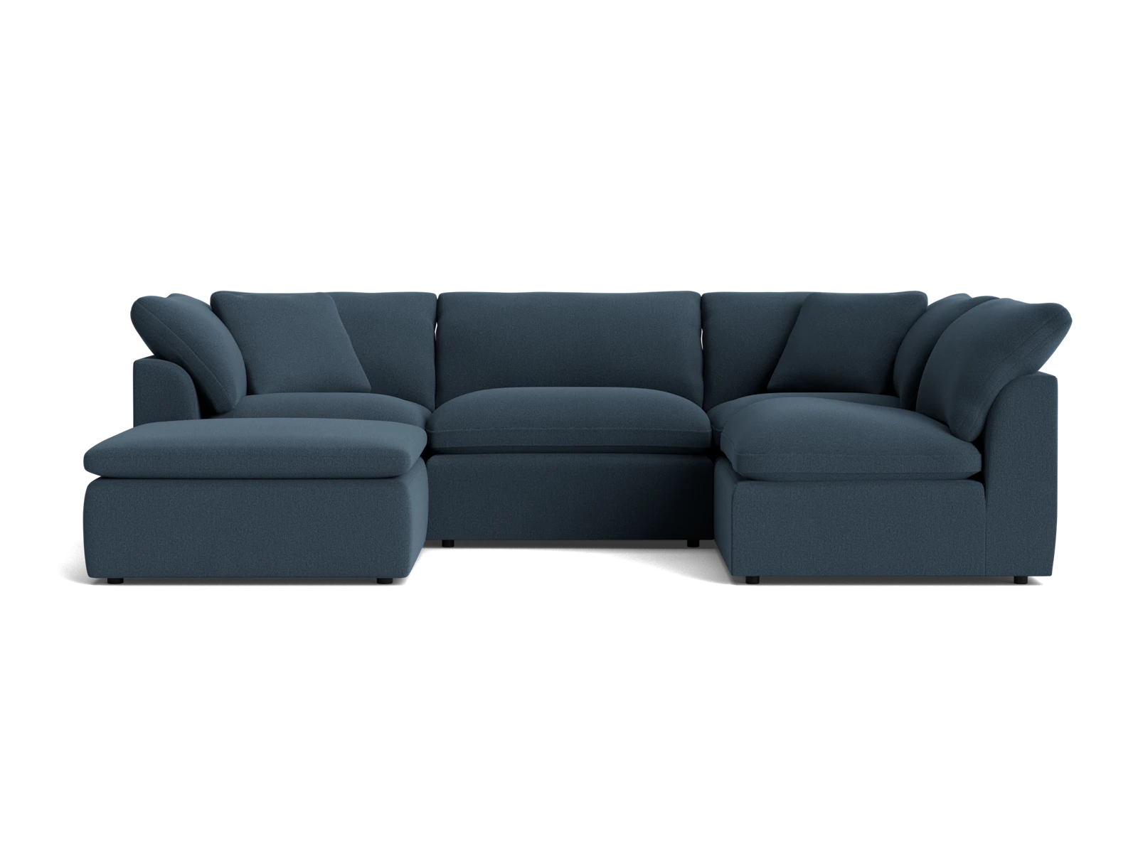 Bryant Slipcovered Modular U-Sofa Bumper Sectional